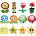 thumbnail image 2 of Muñecos de peluche de Mario Props, plantas de piraña, hielo, fuego, flores, hongos, brillo, Sprite, superestrella, príncipe Florian, 2 of 5
