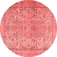 thumbnail image 1 of Ahgly Company Indoor Round Persian Red Traditional Area Rugs, 6' Round, 1 of 4