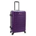thumbnail image 4 of Moda ABS Hard Side 3 Piece Luggage Set, Includes 28-inch and 24-inch Checked and 20-inch Carry-on Luggage, Purple, 4 of 11