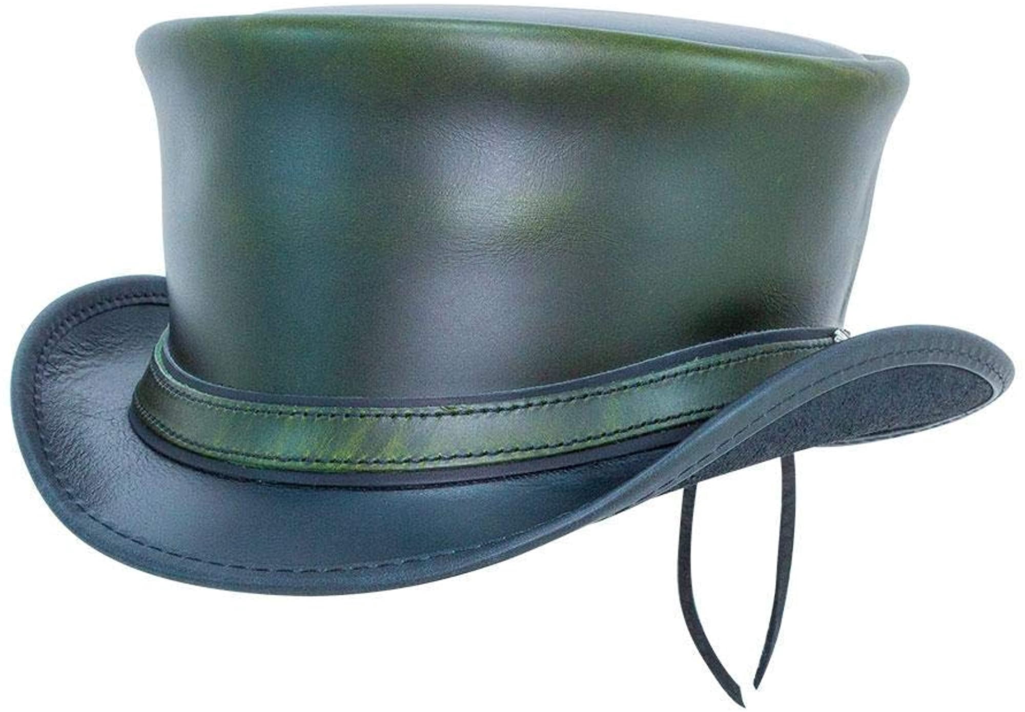 American Hat Makers Hampton Leather Top 