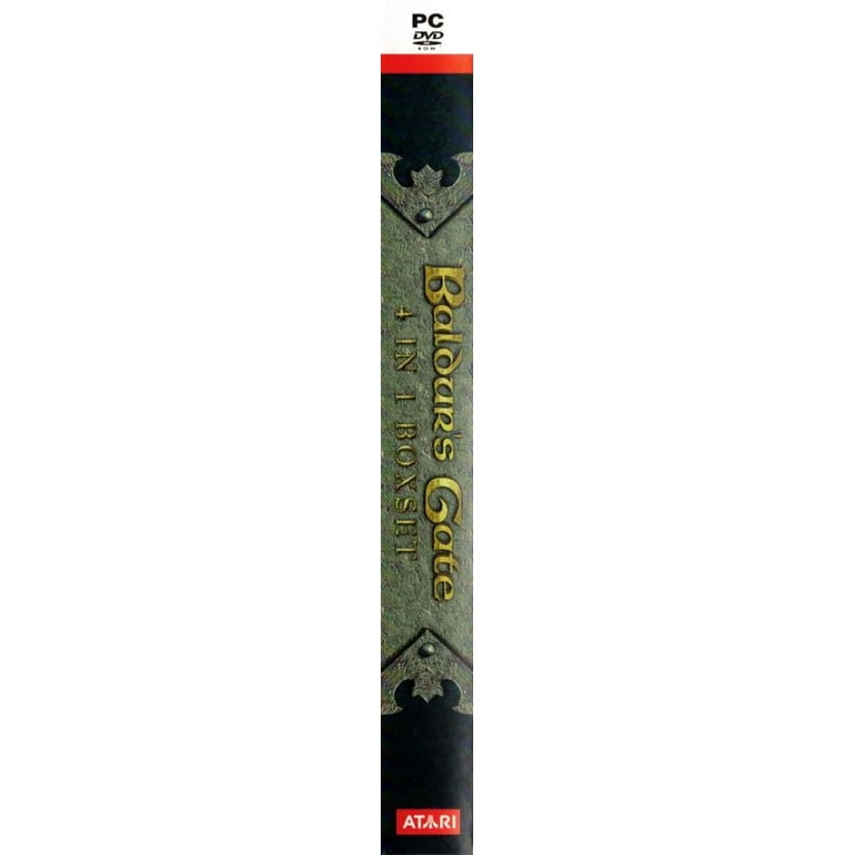 Baldur's Gate Complete 4 in 1 Compilation - RPG Video PC Games Set