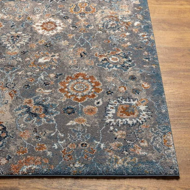 Mark&Day Area Rugs, 2x3 Harpers Ferry Traditional Dark Blue Area Rug (2' x  3') 