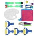 thumbnail image 2 of Herramientas de pintura con esponja pincel de dibujo seguro y fácil de agarrar para niños para hacer proyectos de manualidades DIY para pintar para niños ANGGREK Otros, 2 of 8