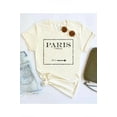 thumbnail image 5 of PARIS FRANCE GRAPHIC PLUS SIZE TEE / T-SHIRT, 5 of 6