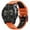 Orange/Black, variant on AIYOCK Compatible with Garmin Fenix 7 Pro/7/6/6 Pro/5 Band, 22mm Soft Quickfit Silicone Watch Band for Approach S62/S60 for Men Women