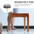 thumbnail image 2 of Topbathy 50Pcs Screw on Chair Pads Felt Furniture Protectors Floor Protectors for Hardwood Floors with Non Slip, 2 of 7