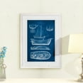 thumbnail image 3 of Antique Ship Blueprint II - Barnwood Framed Print - 17 x 20 - White, 3 of 4