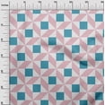 thumbnail image 2 of oneOone Cotton Poplin Fabric Triangle|Parallelogram & Square Geometric Printed Craft Fabric BTY 42 Inch Wide, 2 of 4