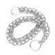 thumbnail image 4 of Collares de cadena de cuello de hierro para mascotas de doble fila, accesorios limitadores de correa para perros grandes, 4 of 13