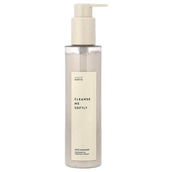 Sioris Cleanse Me Softly Milk Cleanser, 6.76 fl oz (200 ml)