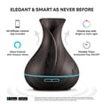 thumbnail image 2 of Smart Wifi Wireless Essential Oil Aromatherapy 400Ml Ultrasonic Diffuser & Humidifier With Alexa & Google Home Phone App & Voice Control - Create Schedules - Led & Timer Settings, 2 of 6