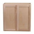 thumbnail image 2 of RTA Cabinets USA Raw Maple 2 Door Wall Cabinet | 27"Wx36"Hx12"D, 2 of 4