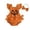 B-Orange, variant on Baby Girls Sleeveless Bodysuit and Headband Two Piece Set Pumpkin Halloween Cosplay Halloween Outfits Size 6-12 Months