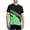 Green, variant on Iyufng Men's Athletic Shirts Printed Summer Breathable Quick-Dry Fitness Tops