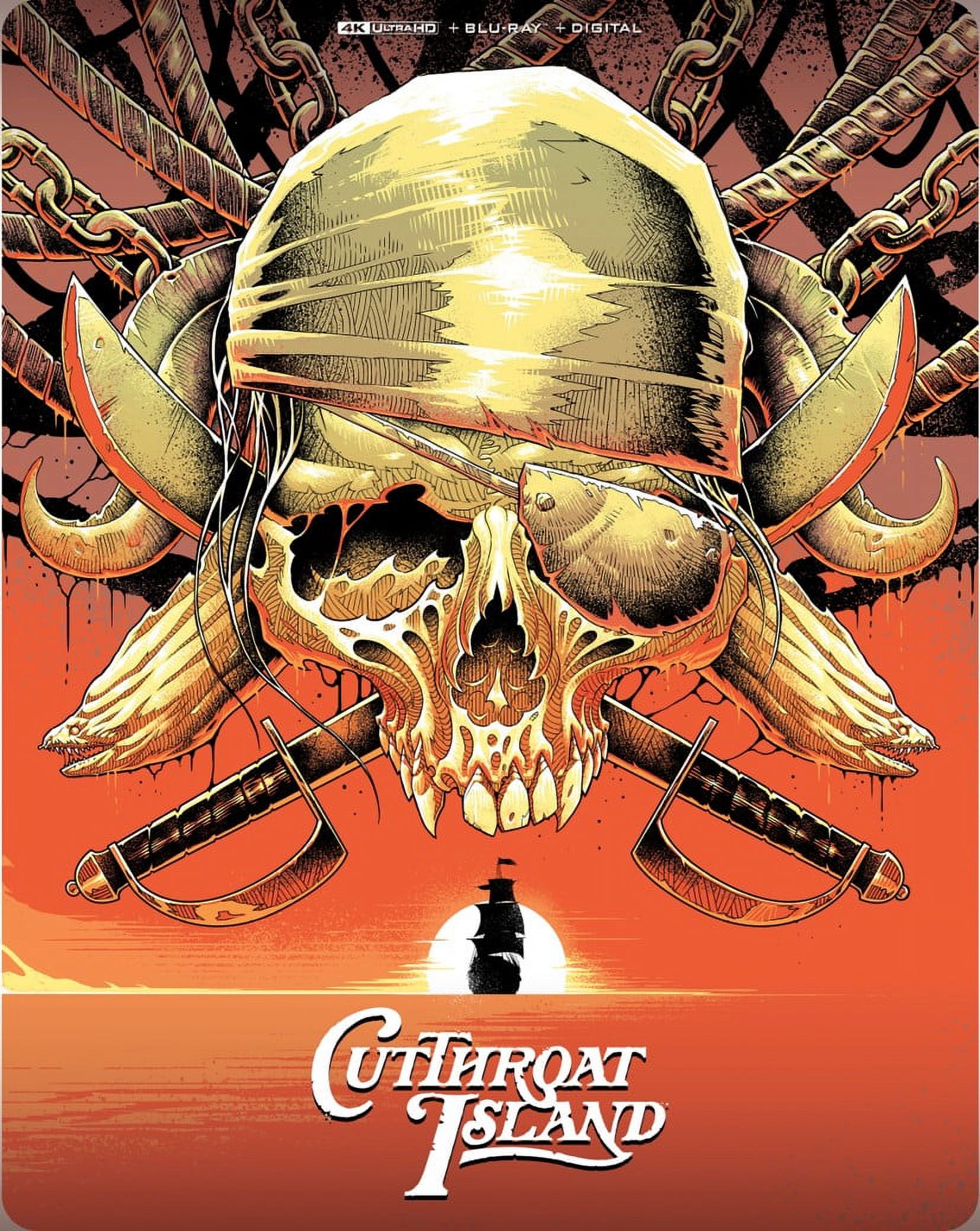 Cutthroat Island (Steelbook) (Walmart Exclusive) (4K Ultra HD + Blu-Ray + Digital Copy) - image 3 of 5