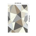 thumbnail image 3 of VEVOR Large Area Rug 5 x 7 ft Anti-Skid Tear-Resistant Floor Mat Modern Charcoal Gray, 3 of 9