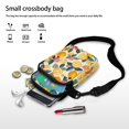 thumbnail image 7 of HELLHERO Spider Web 4.33"x1.97"x7.09" Messenger Bag Polyester for Women, 7 of 7