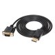 thumbnail image 1 of Cable Convertidor Adaptador Thunderbolt Display Port A VGA 1 8 M, 1 of 9