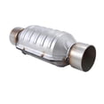 thumbnail image 2 of Universal Catalytic Converter 400 Cells High Flow Muffler Catalytic Converter Euro 1 Round Stainless, 2 of 5