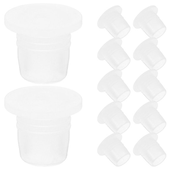 EASTIN 100PCS Perfume Bottle Stoppers Glass Bottles Inner Plugs Leak-Proof Solid Stopper Reusable Plug Mini Plugs Reusable Stoppers Sealing Stopper