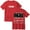 Red, variant on Rob49 Let Me Fly Tour 2025 Merch Cotton T-Shirt Women Men Fashion Crewneck Short Sleeve Tee