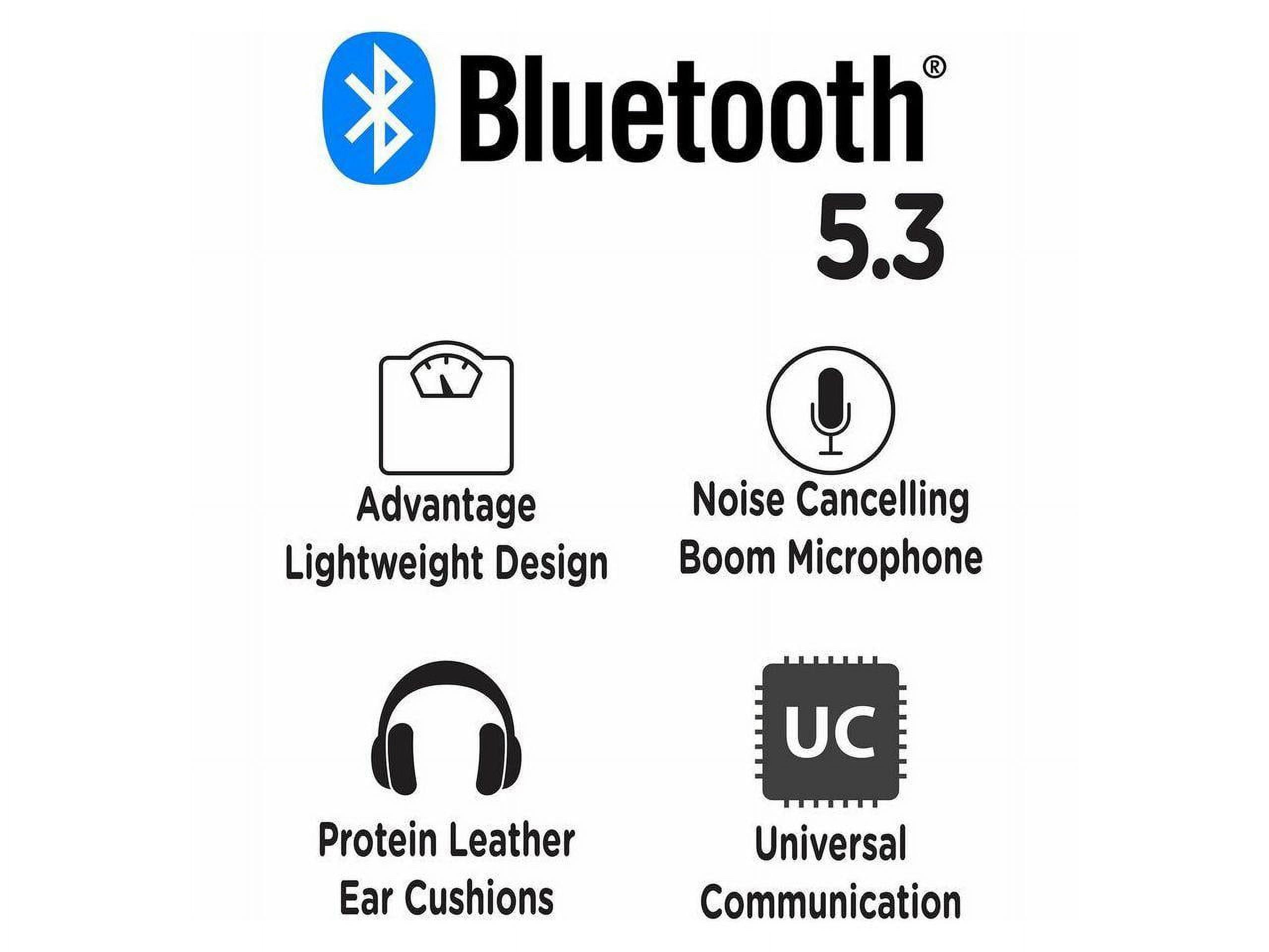 MORPHEUS 360 ADVANTAGE STEREO WIRELESS HEADSET WITH DETACHABLE BOOM MICROPHONE-B