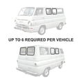 thumbnail image 3 of Steele Rubber Products 70-4183-76 Push Out Window Weaterstrip Compatible With 1964-1970 Dodge A108, 3 of 4