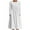 White, variant on Fall Dresses For Women 2024 Casual Solid Color Long Sleeve Pleated Dresses Round Neck Neck Swing Midi Dress Wedding Guest Dress Party Dresses