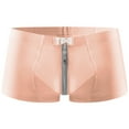 thumbnail image 1 of BJUTIR Mens Boxers Briefs Low Rise Briefs Ice Thread Underpants Fashion Ride Up Underwear Pant, 1 of 9