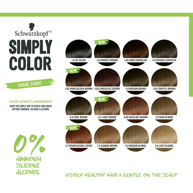 Buy Schwarzkopf Simply Colour 4.65 Mocha Brown 1 pack