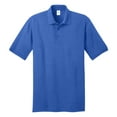 thumbnail image 5 of Mafoose Mens Core Blend Jersey Knit Male Polo Royal 5XL, 5 of 6