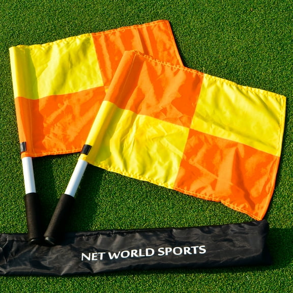 FORZA UEFA Linesman Flags – Ultimate Professional Soccer Referee Flags to Enhance Your Club’s Game Play with Precision