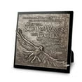 thumbnail image 2 of Moments Of Faith Sculpture Plaque, Soar On Wings Of Eagles, 2 of 3
