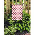 thumbnail image 2 of POGLIP Colorful Pattern Red Polka Dot on Circle Composition Crafts Decorating Garden Flag Decorative Flag House Banner 28x40 inch, 2 of 2