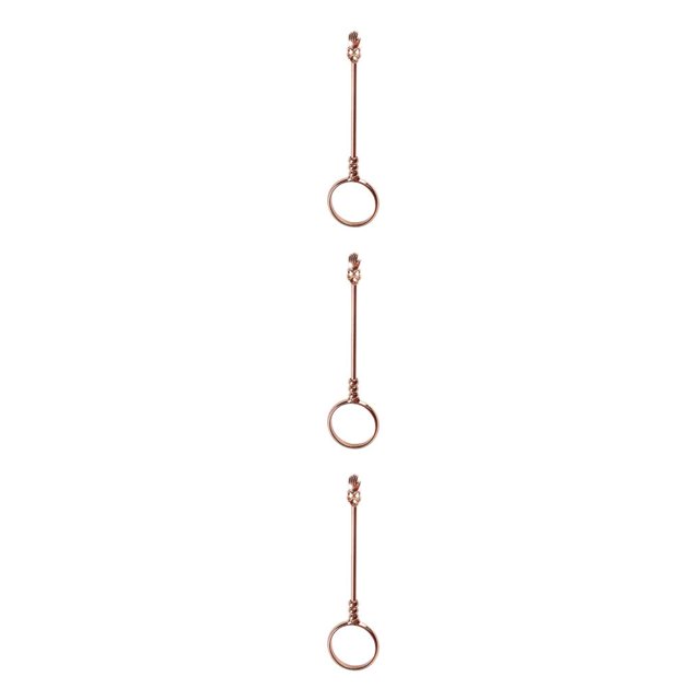Moyic Anillo de soporte para cigarrillos resistente a la corrosión hecho a mano Circlet Tobacciana accesorio joyería coleccionable para Type1 NO1
