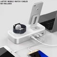 thumbnail image 5 of Oittm 5 In 1 Version 5-Port Usb Charging Stand For Apple, Iphone 8 Plus, Iphone, Iphone X - Silver, 5 of 5