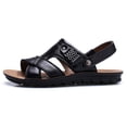 thumbnail image 6 of Mepaouo Slides Sandals for Men Adjustable Straps Summer Beach Sandal Casual Walking Shoes Size 5.5-9.5, 6 of 9