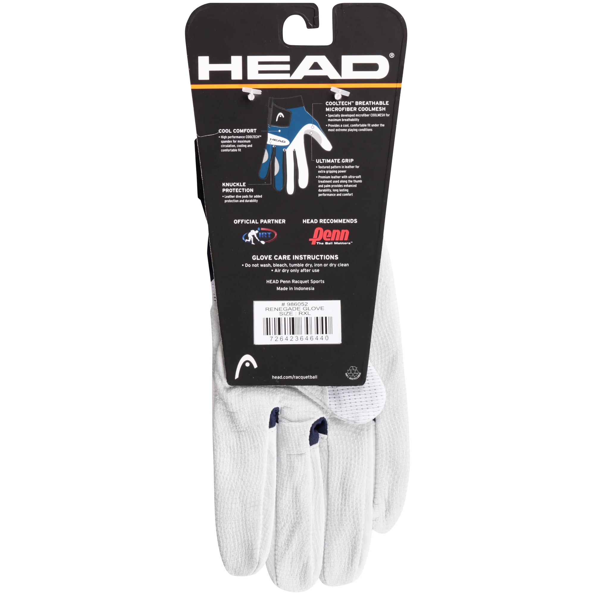 Head Ranegade Racquetball Gloves 