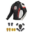 thumbnail image 1 of Summer Motorcycle Jacket Men's Breathable Moto Jacket Mesh Riding Jacket, 1 of 2