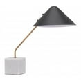 thumbnail image 5 of Black Gold and Marble Table or Desk Lamp, 5 of 8