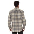 thumbnail image 2 of Scully 5334-BTN-L Men Corduroy Yarn Dyed Plaid Shirt, Blue & Tan - Large, 2 of 2