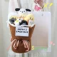 thumbnail image 3 of Sanrio Bow Knot Pochacco Plush Toy Dolls Bouquet Flower Cartoon Girls Creative Valentine's Day Graduation Birthday Gift, 3 of 5