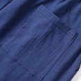 thumbnail image 4 of Casual Sweatpants for Men, Elastic Waist Drawstring Closure with Side Pockets, Breathable Polyester Fabric, Straight Leg Fit, Black, Size L, 4 of 9