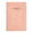 Pink, variant on Grey B5 Notebook Lined Journal, Pu Leather Softcover Sewn Binding, Smooth Writing Wear Resistant for Daily Note Taking, 10X7X0.5In, 1Pcs