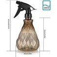 thumbnail image 2 of Botella pulverizadora recargable BRI 2 uds plástico 500ML para jardín de plantas, 2 of 5