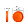 thumbnail image 6 of 6pcs Soda Can Lid Good Sealing,Leakproof Silicone Drink Can Topper Beverage Beer Can, 6 of 10