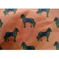 thumbnail image 4 of oneOone Cotton Silk Fabric Horse Block Print Fabric By The Yard 42 Inch Wide, 4 of 4
