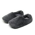 thumbnail image 2 of Slippers for Women Memory Foam Plush Fleece Lined Shoes Fuzzy Soft Sole Indoor And Outdoor Slip On Home Slippers, 2 of 3