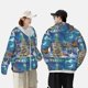 thumbnail image 4 of Fotbe Christmas Tree Chaqueta con Protección Solar UPF 50+ para Hombre y Mujer, Camisa con Capucha y Bolsillos-Large, 4 of 7