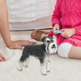 thumbnail image 1 of Figura de perro Simualtion Schnauzer estándar en miniatura juguete educativo hecho a mano perfecl, 1 of 8